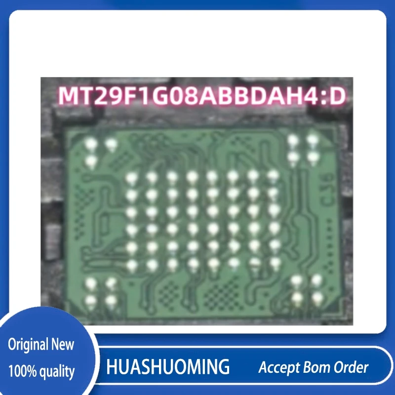 NEW 5PCS/LoT NWE 5LD12 NW302 MT29F1G08ABBDAH4-IT:D BGA-63   BGA63 MT29F1G08ABBDA  MT29F1G08ABBDAH4:D  NW302