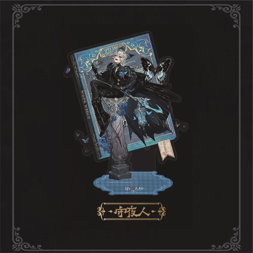 게임 아이덴티티 V 아크릴 대형 스탠드 인형 애니메이션 용병 무덤 관리인 죄수 피규어 스탠딩 모델 플레이트 코스프레 선물용