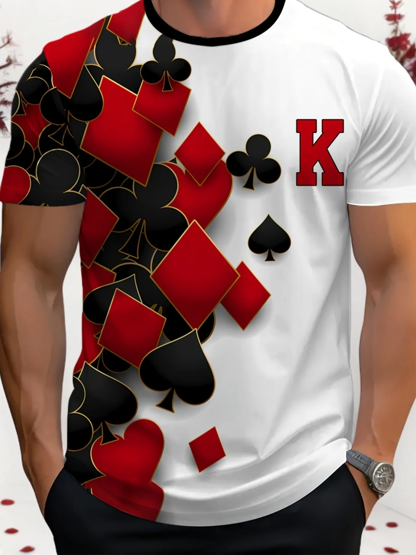 jogando-cartas-impressao-3d-moda-masculina-e-feminina-camiseta-ameixa-k-poker-harajuku-streetwear-criancas-meninos-confortavel-t-camisa-topos