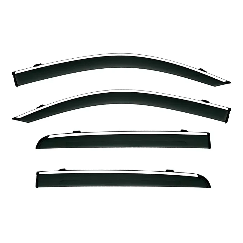 

For Leopaard MATTU MK1 2017-2020 Window Visor Rain Or Shine Side Window Deflector Visor Shades Ventvisor Strip Body Kit