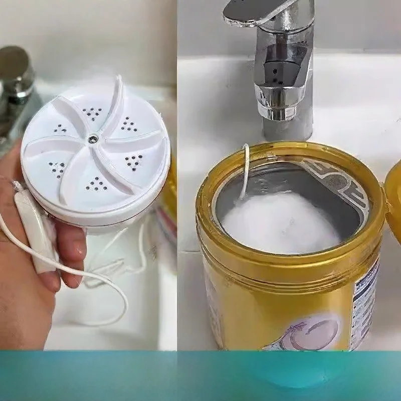 Portable   Milk Poer Can Waing hine for Sos Underwear Self-Made Home Appliance Fabric Care entials