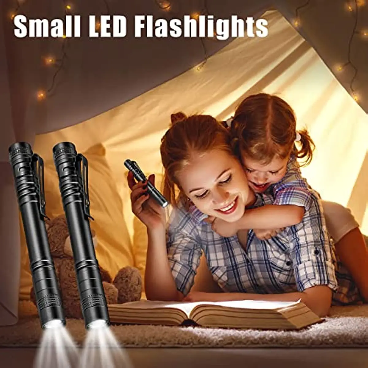 Mini Portable UV / White Flashligh Ultraviolet Black Light with Pen Clip Pocket Torch Waterproof Camping Lantern Pet Urine Bugs