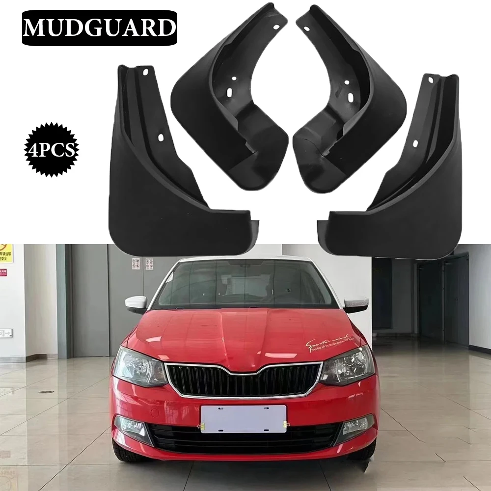 

FOR Skoda Fabia 2015-2018 Mudguard splash Guards Fender Mudguards Mud Flap Car accessories auto styline High quality