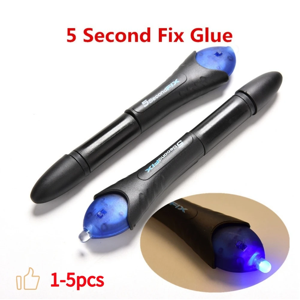 5 Second Quick Fix Super Powered Liquid Plastic Welding Uv Light Glue Pen In Caulk Mobile Phone Line Repair Tool With Glue