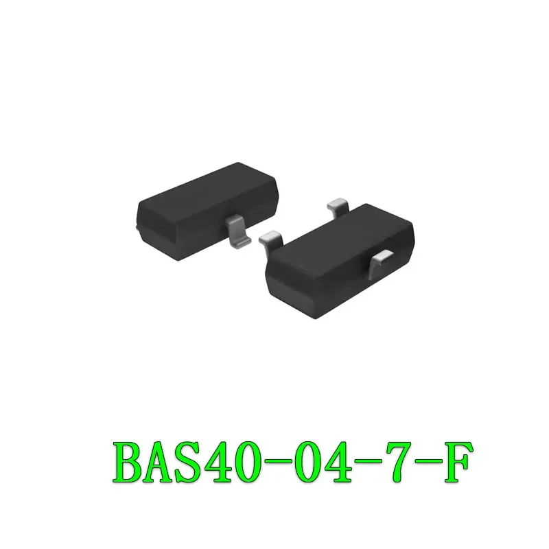 50pcs BAS40-04-7-F SOT23-3 BAS40-04 SOT-23 BAS40-04-7 BAS40 DIODE SCHOTTKY 40V 350MW