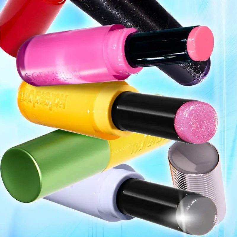 Kaleidos Moon Plated Lipstick Pearl Shimmer Gloss, feuchtigkeitsspendender Lippenstift mit Spiegelglanz, nachfüllbar mit Sammleretui, 1 Stück Lipgloss