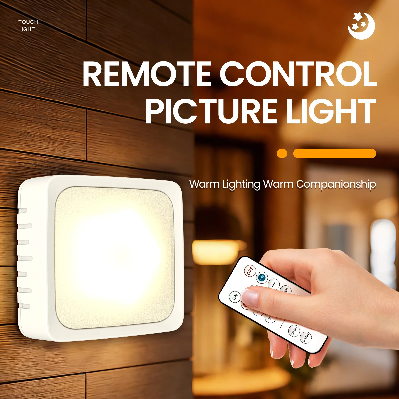 

2 Pack Motion Sensing Nightlight Cupboard Bedroom Corridor Light Up At Night LED Night Light Intelligent Infrared Wall Lamp