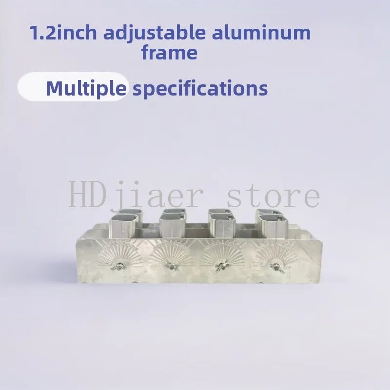 

Electronic salute rack 1.2 inch can be adjusted angle aluminum frame, gun aluminum frame, opening salute metal frame