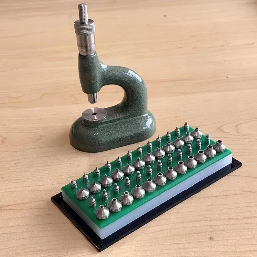 

Manual Small High Precision Watch Repair Tool Kit Watchmaker's Jewelling Tool Portable Watch Press Set Install Gemstone Machine
