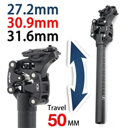Seatpost With Shock Absorber 27.2 30.9 31.6 MM Bicycle Damping Seatpost For Mountain Bike Mtb Seat Tube Suspension Seat Post
