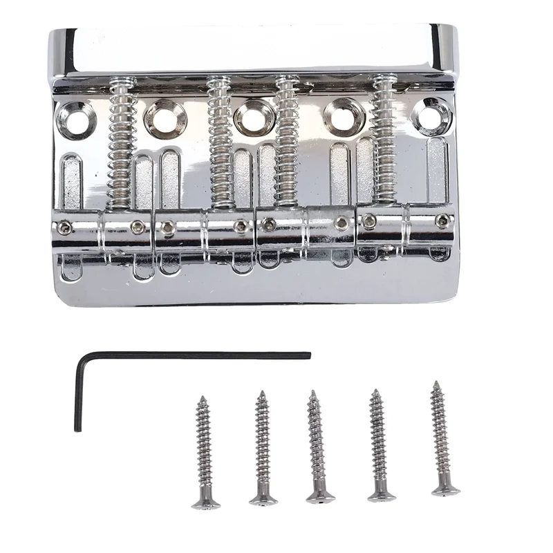 AS98-4 String Hardtail Bass Guitar Bridge For Fender Precision Jazz Bass PB JB Style Bass