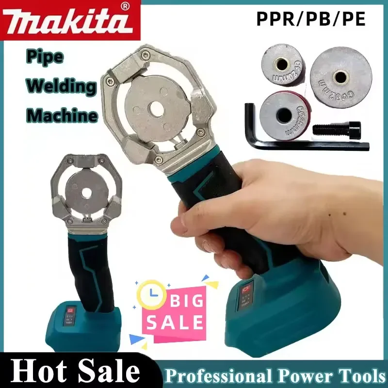 

Аккумуляторный электрический паяльник Makita для сварки труб PPR/PE, для пластиковых труб, нагревательный аппарат для горячей пайки, для аккумулятора 18В