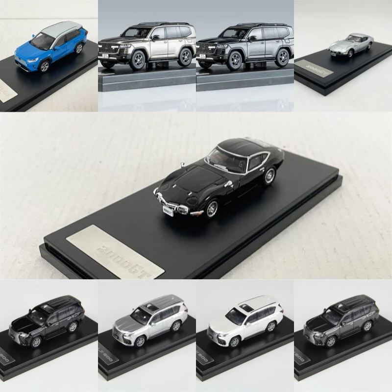 

ЖК-дисплей 1:64 RAV4 Hybrid/ Land Cruiser 300/20000GT/LX600, литая под давлением модель коллекционной машины