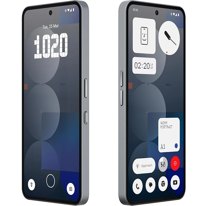 Versión Global Nothing Phone (3a) Qualcomm Snapdragon 7s Gen 3 Pantalla AMOLED de 6.77 Pulgadas 120Hz Doble 50 MP 9