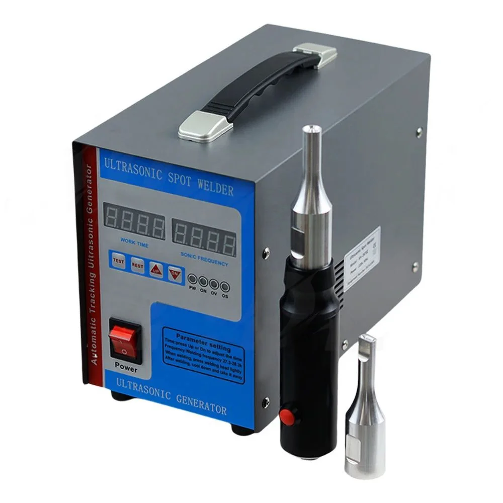 KH-2870Z Ultrasonic Welding Machine with Automatic Frequency Tracking for PVC PP Strip Welding and Handheld Operation