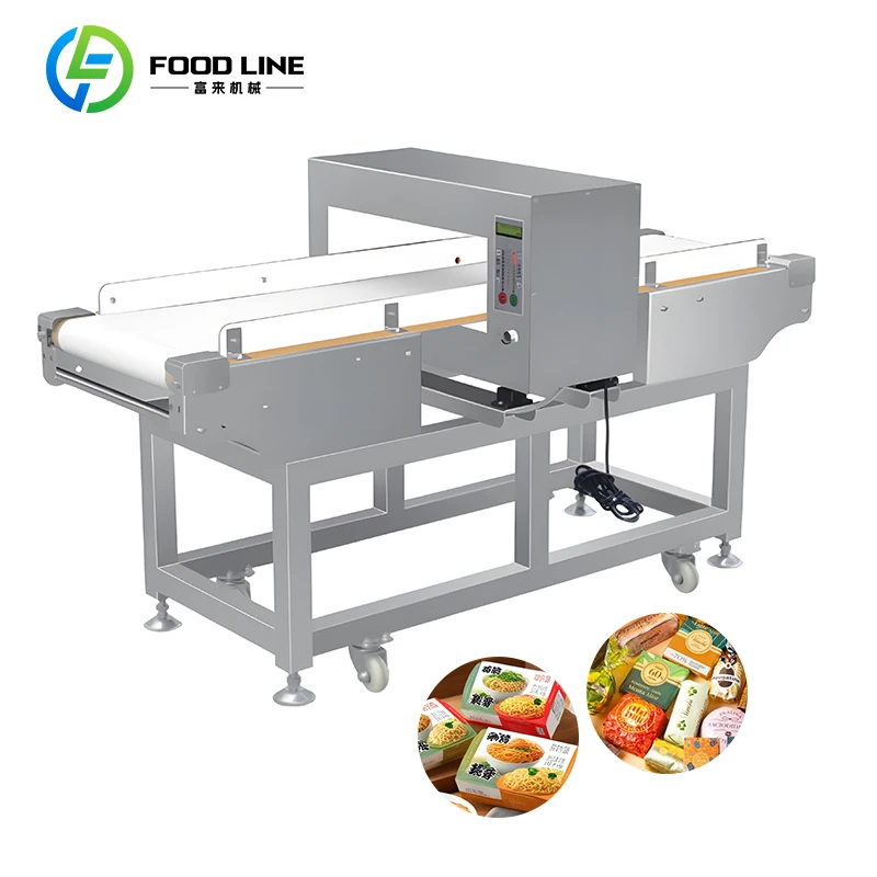 Automatic Conveyor Belt Sorting Line Food Metal Detector
