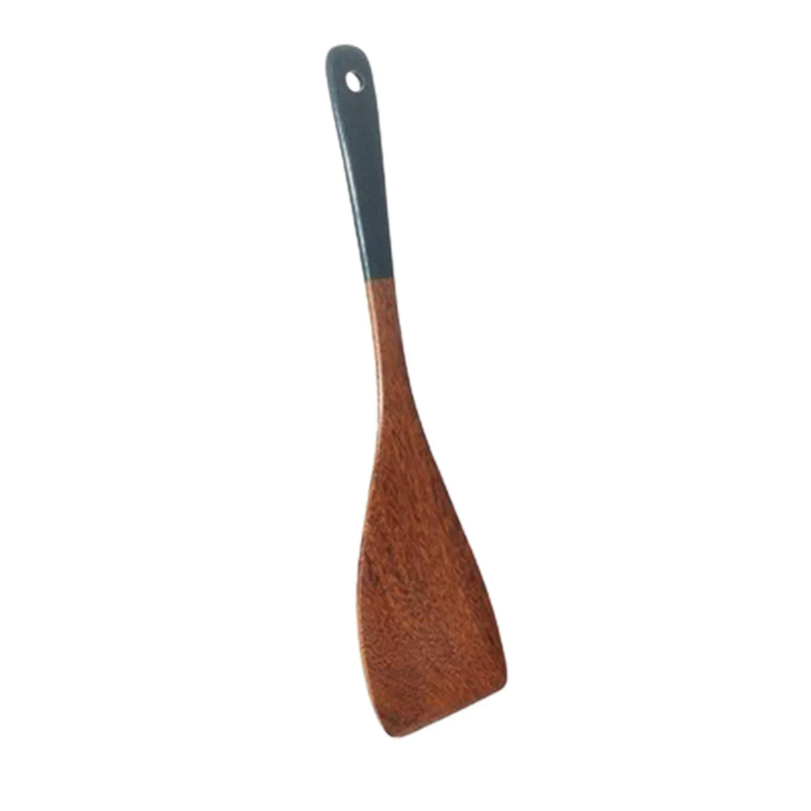 Solid Wood Spatula Ebony Household Heat-resistant Frying Spatula Wooden Soup Ladle Spatula Spoon Set Without Paint And Wax