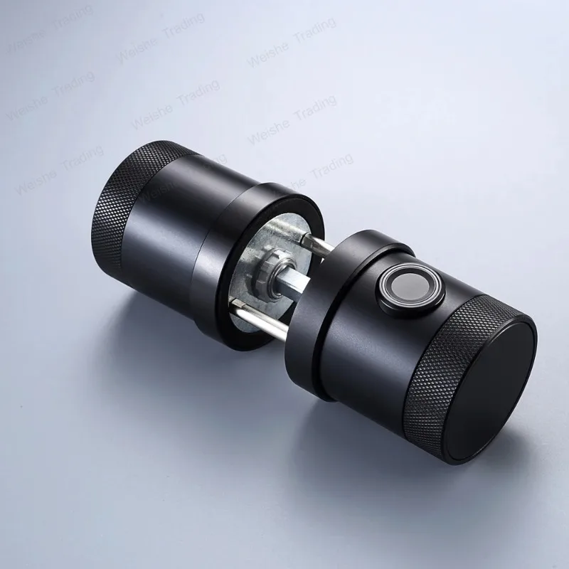 

Bluetooth Smart Fingerprint Deadbolt Lock Keyless Round Knob Digital Electric Lock with APP/Key/Code Unlock