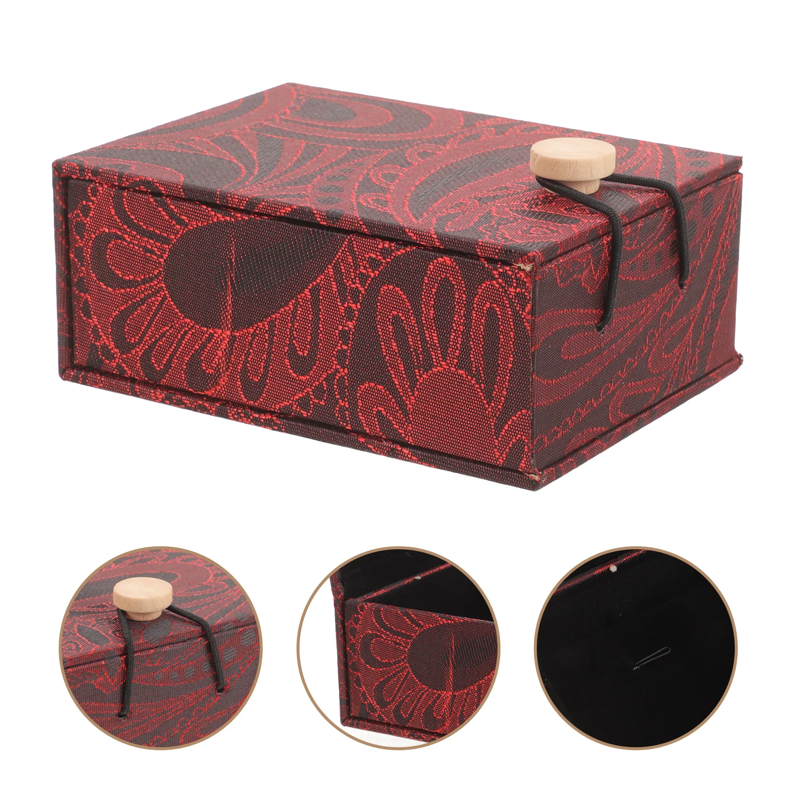 

Винтажный стиль, шкатулка для драгоценностей, декоративная шкатулка для хранения безделушек, портативный подарочный чехол для ожерелья, браслетов, колец, часов, маленький подарок