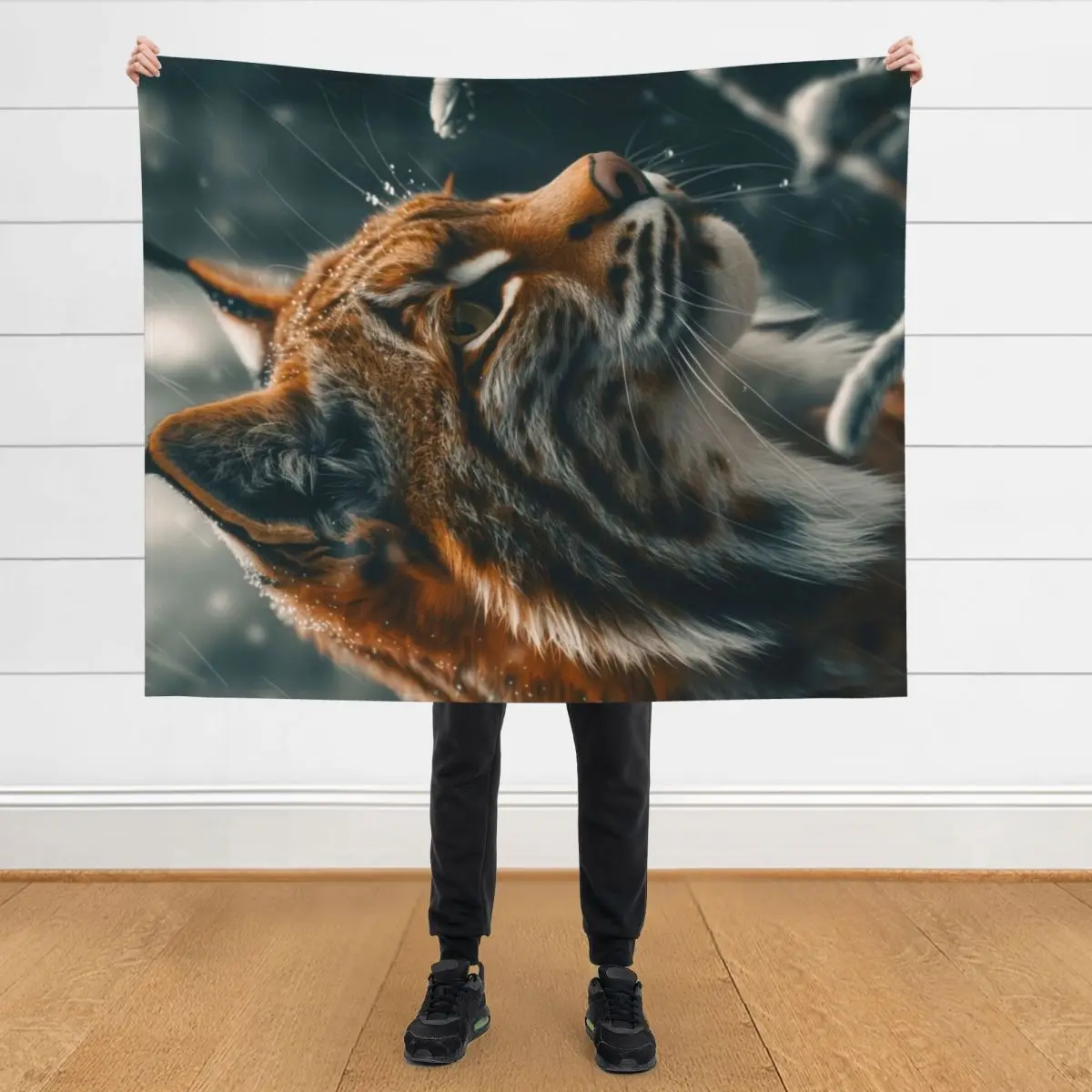 

Bobcat Winter Throw Blanket Luxury Throw Winter beds Quilt Polar Blankets