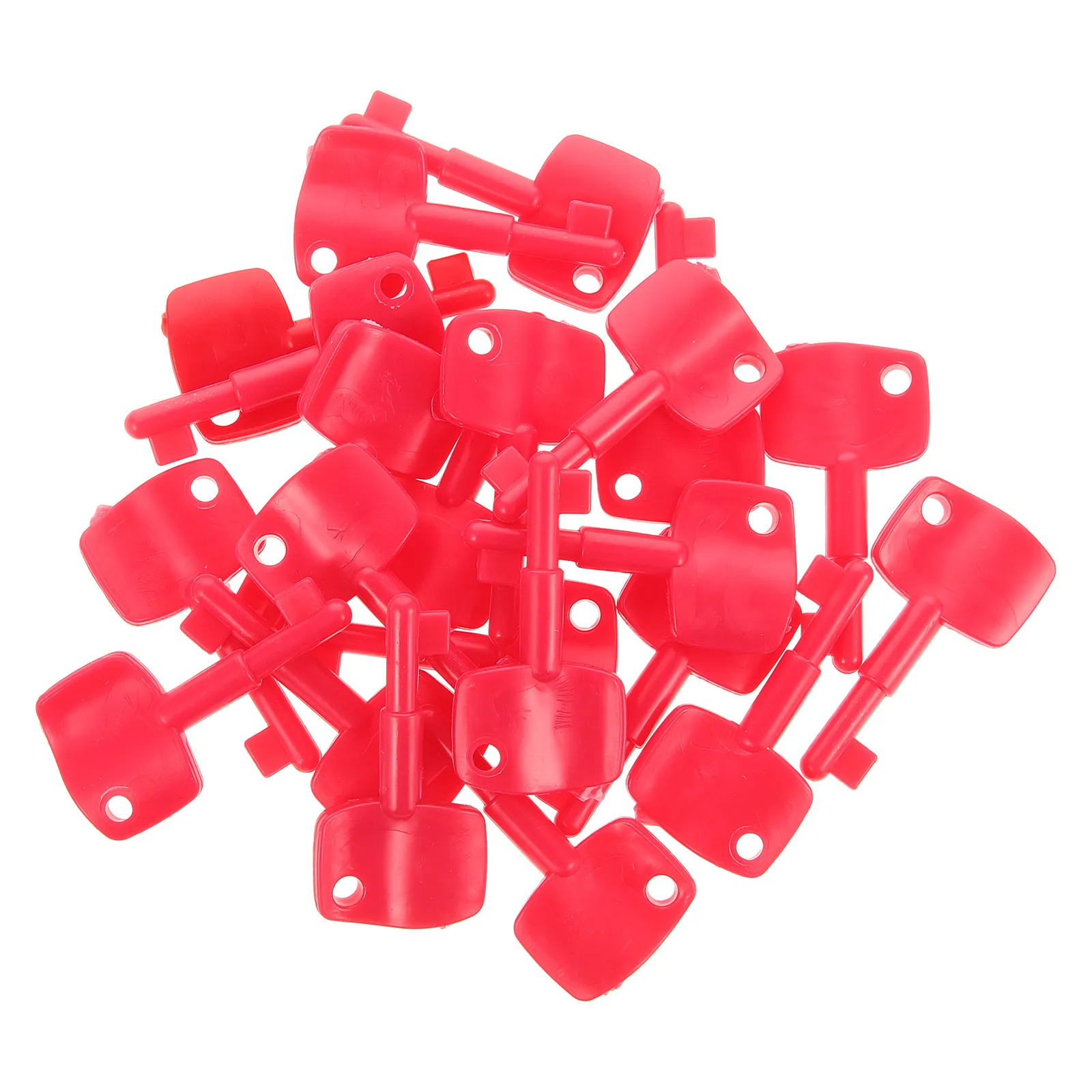 

20Pcs Emergency Button Reset Keys Reusable Plastic Reset Keys for Alarm Buttons Panel Switch Repair Alarm Button Key