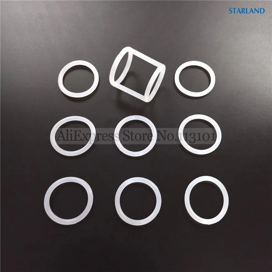 One Set 9 Pieces Seal Rings Silicone Gasket Of BQL818T Soft Ice Cream Machines Small O Seal Rings + H Shaped Seal Rings 29mm