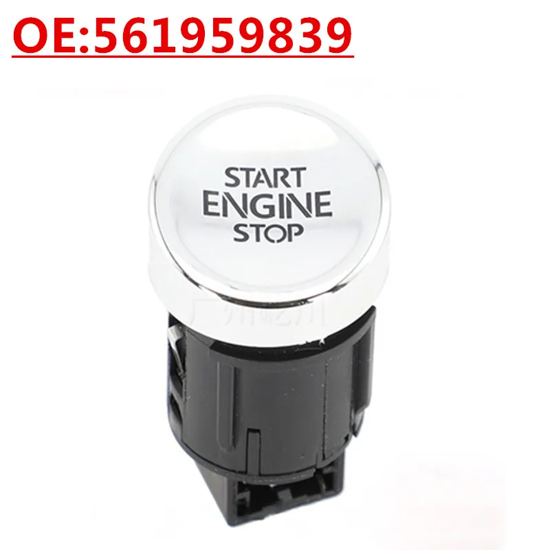 

OE: 561959839 Подходит для автозапчастей Volkswagen Passat, однокнопочный переключатель запуска, переключатель остановки и запуска
