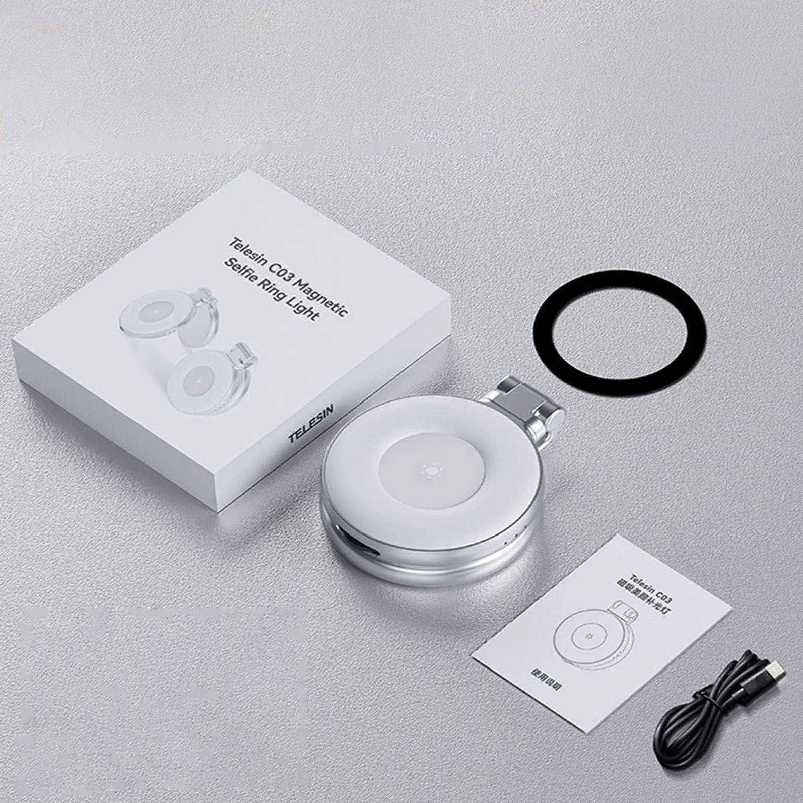 

Мини-телефон, магнитная регулируемая косметическая легкая ультратонкая пряжка для телефона 360° ° Вращающийся инструмент для фотосъемки прямой трансляции растяжки