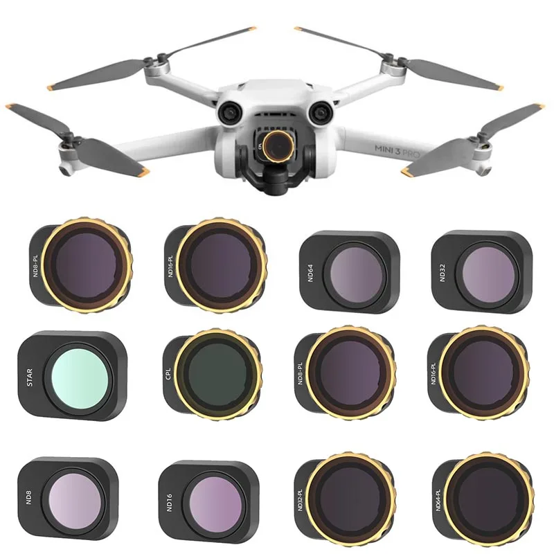 Drone Lens Filter for DJI Mavic Mini 3 Filters MCUV CPL ND PL Set Camera Lens Filter for DJI Mavic Mini 3 Pro Accessories