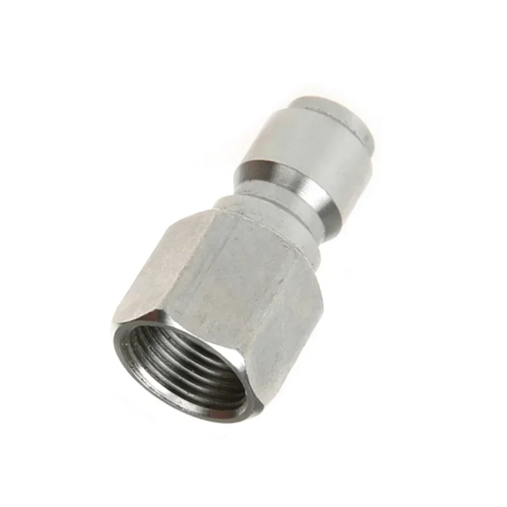 

1pc Pressure Washer Quick Connect Adapter Coupler Plug 14.8mm To 3/8 HP Coupling Garden Power Tool Accessories