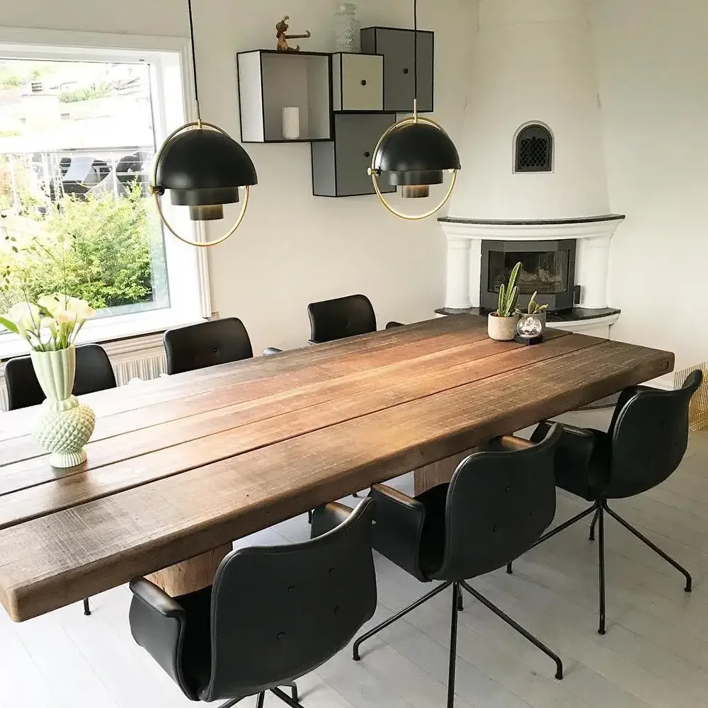 Danish Design Iron Pendant Lights Dining Room Post Modern Gubi Hanging Lamp for Bedroom Kitchen Home Decor LED Lighting Fixtures