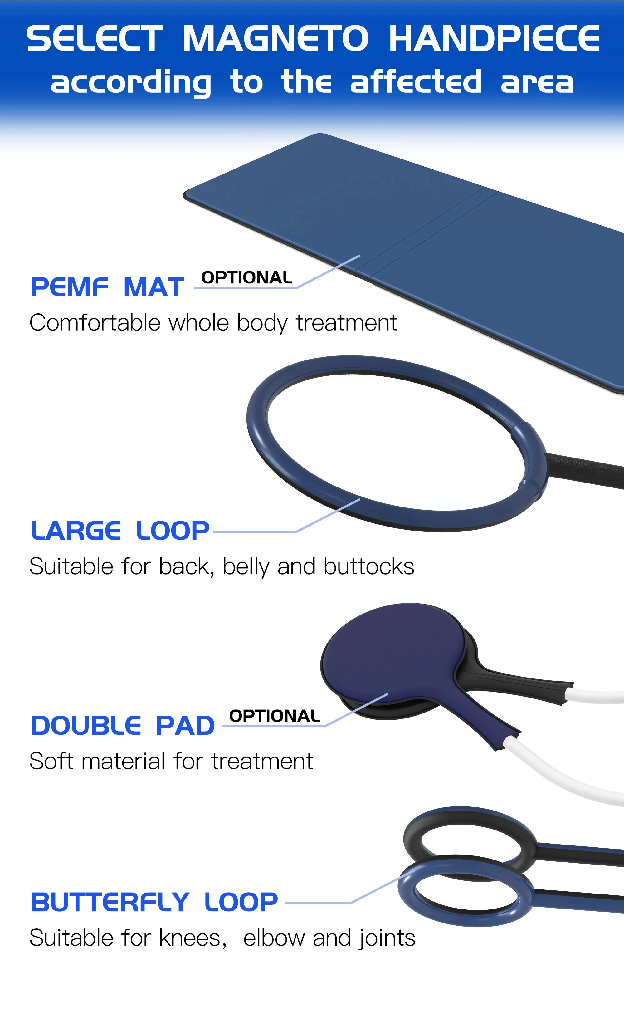 2025 Quality Assurance Magnetic Therapy Pads for Chronic Pain Physiotherapy Pulsed Electromagnetic Field Therapy Equipment Facto