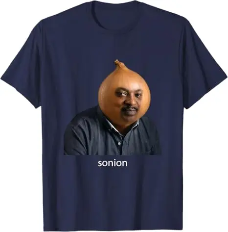 Lustiges Sonion Tuff Meme Gen Z T-Shirt Y2k Zwiebel Herren Mode Grafik Kleidung Neuheit Geschenk Humor Sonion Brainrot Witz Spruch Tee – Detail 3