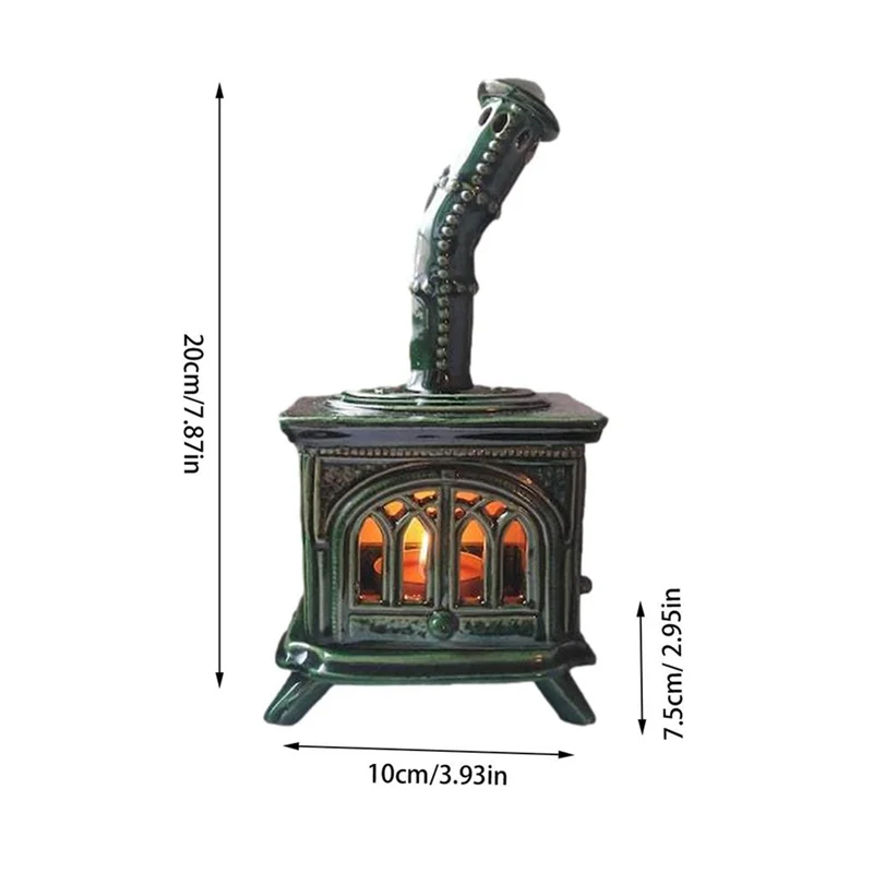 

Y42A-Fireplace Candlestick Holder Creative Resin Candle Holders For Living Room Home Dining