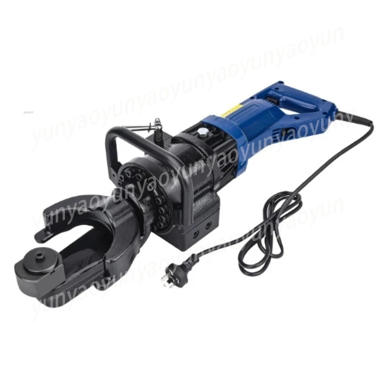 Handheld Rebar Bender, Electric Hydraulic Steel Bar Straightener and Bender for Construction, Portable