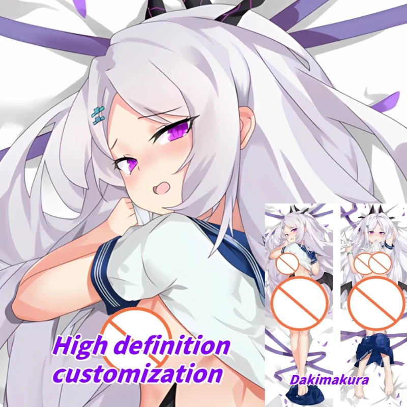 

Dakimakura Anime Pillow Case Blue Archive Sorasaki Hina Double-sided Print Of Life-size Body Pillowcase Gifts