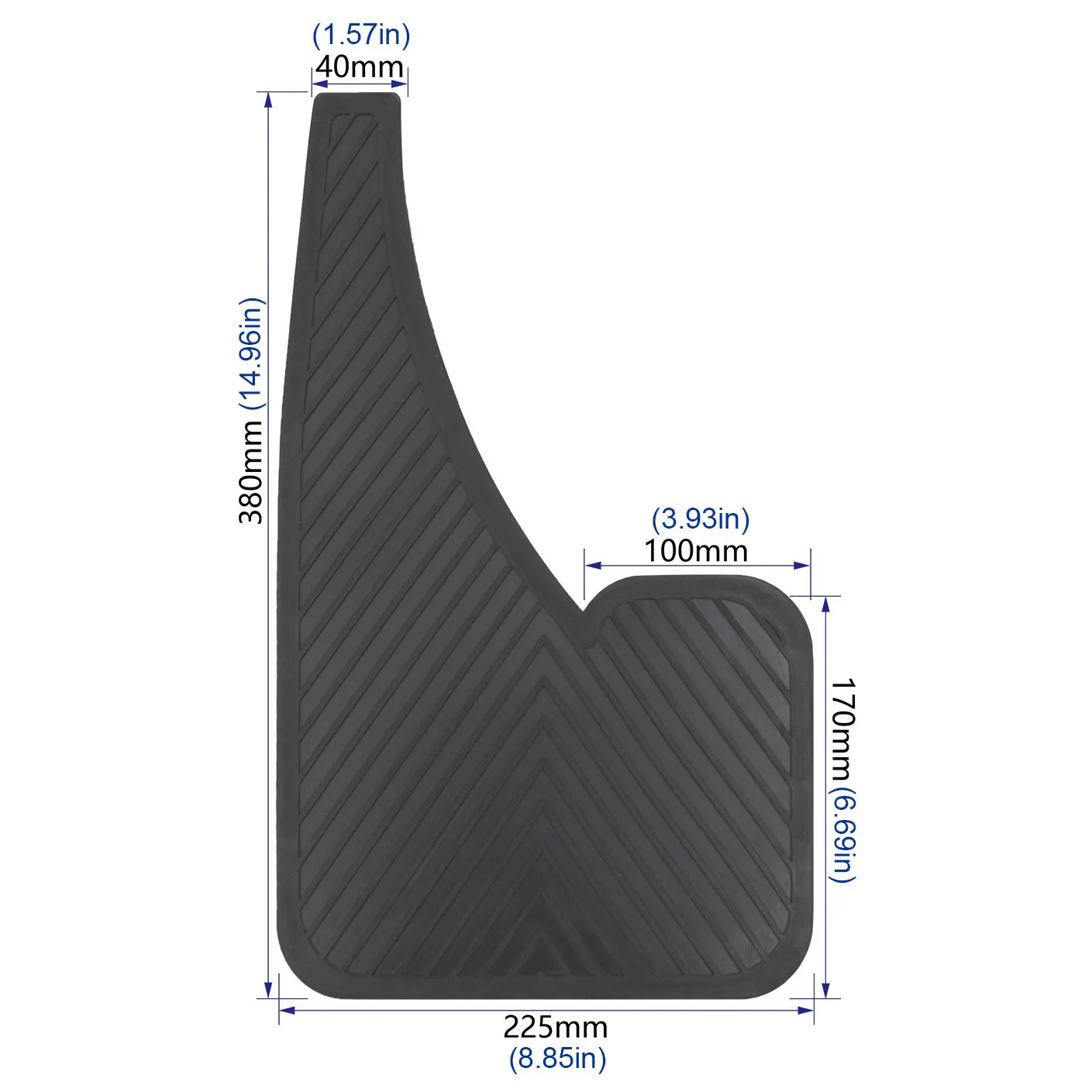 Rubber Car Mud Flaps Front Rear Fender Mudflaps For VW Transporter T4 T5 T6 Multivan Caravelle Motorhome Camper Mudguards