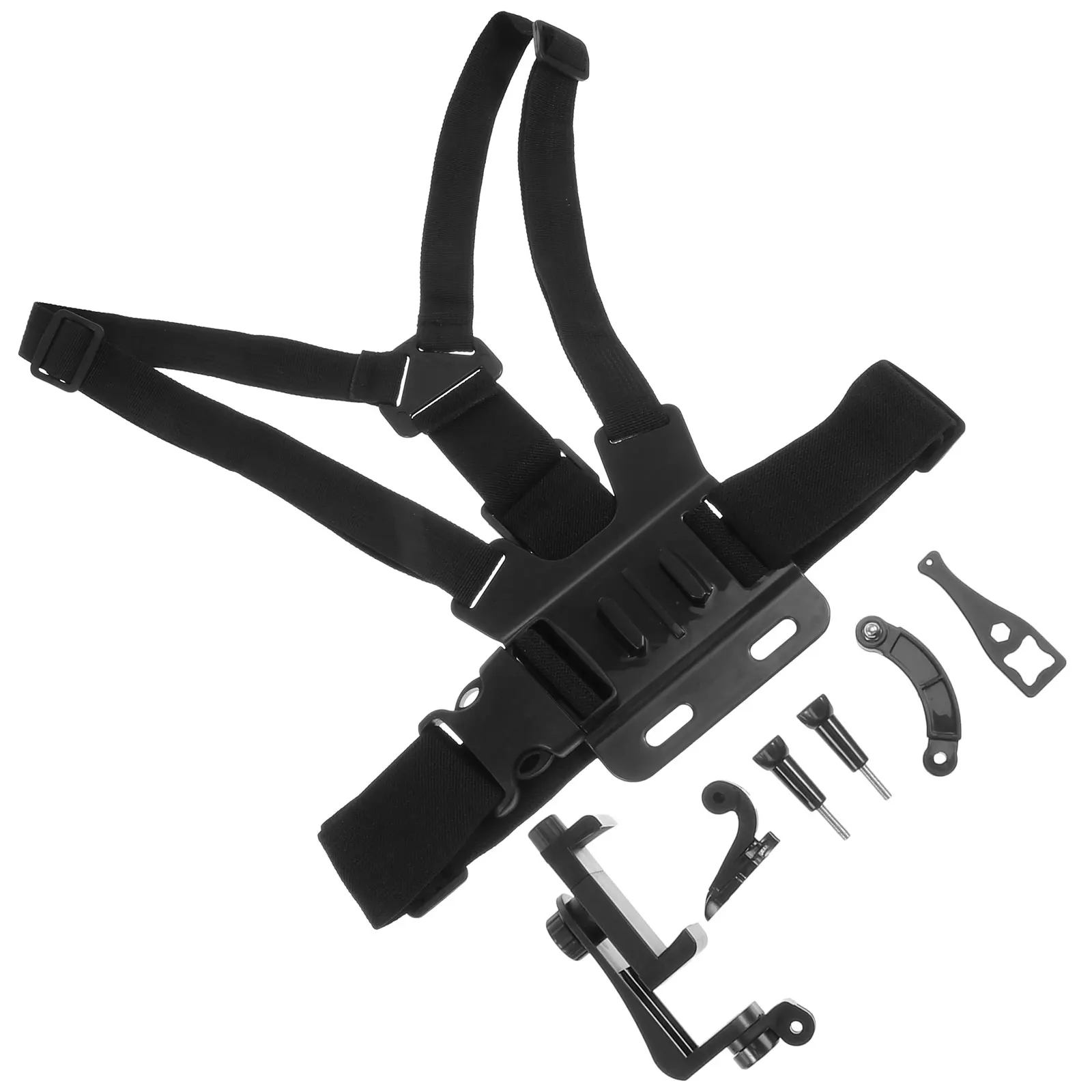 

Headwear Fixing Rack Mobile Phone Holder Mount Black Nylon ABS Cellphone Support Shooting Accessory Sports CameraBracket Storage