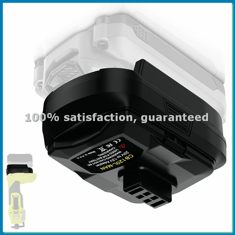 

Адаптер-преобразователь для аккумуляторов MT18HK: с литий-ионных аккумуляторов 18В (CB120l) на 12В для беспроводных электроинструментов - ABWO