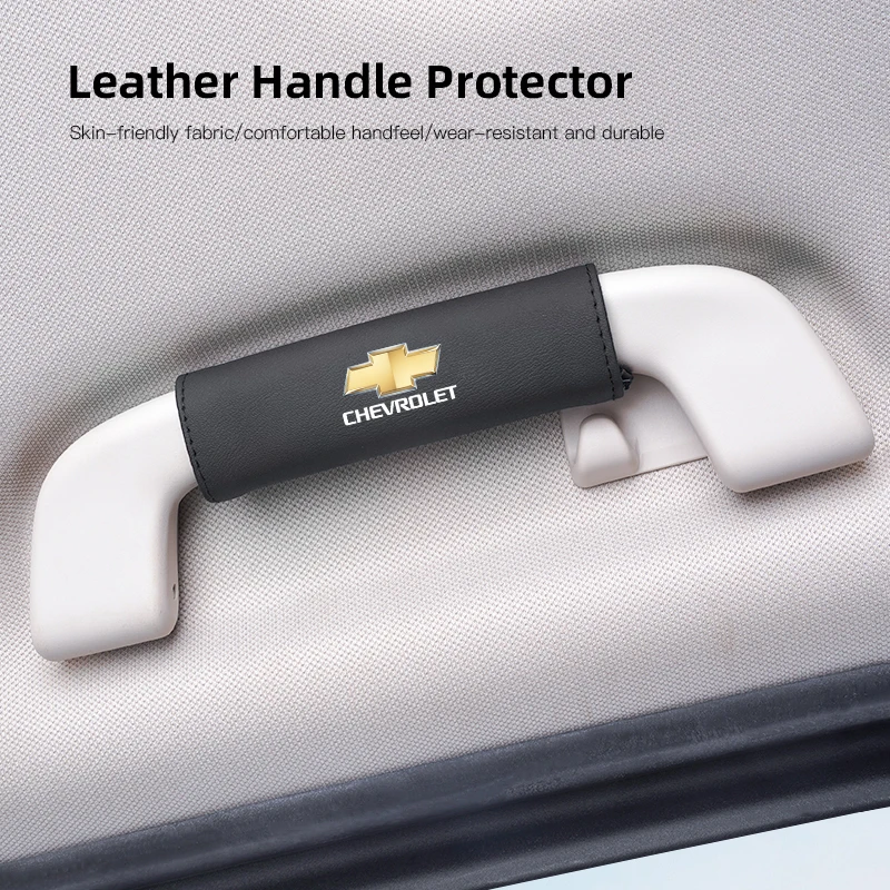 Capa protetora para maçaneta de teto interior do carro, para chevrolet spark captiva cruze rastreador orlando camurça puxar luvas acessórios