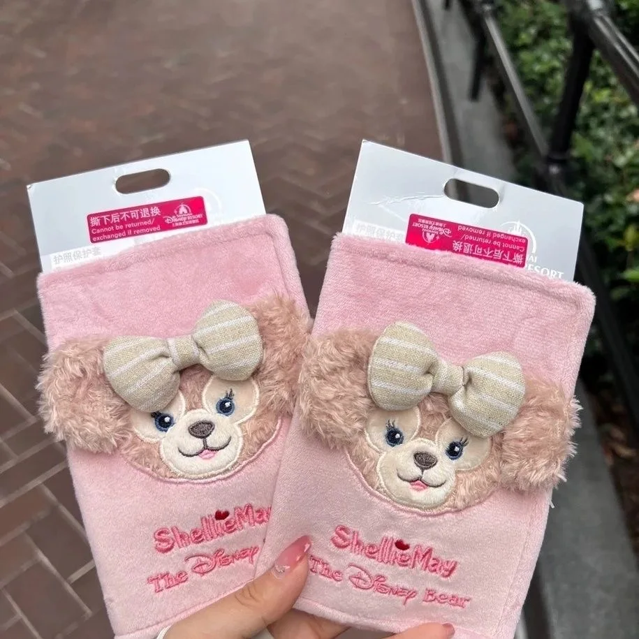 ديزني Shelliemay القطيفة الناعمة بطاقة الهوية حافلة بطاقة تخزين بطاقة حقيبة زوجين شهادة جواز السفر واقية هدية عيد الحب #3