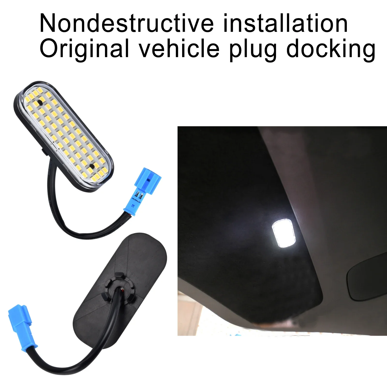 Tronco luzes LED para tesla, modelo Y 48, bagagem interior, conector original, cauda inicialização iluminação lâmpada, acessórios de substituição,