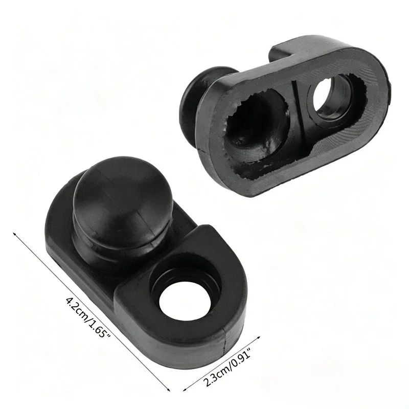 1PC Door Switch Cover Door Stop Sensor Rubber 253685L300 for Nissan Patrol 25368-5L300 Black