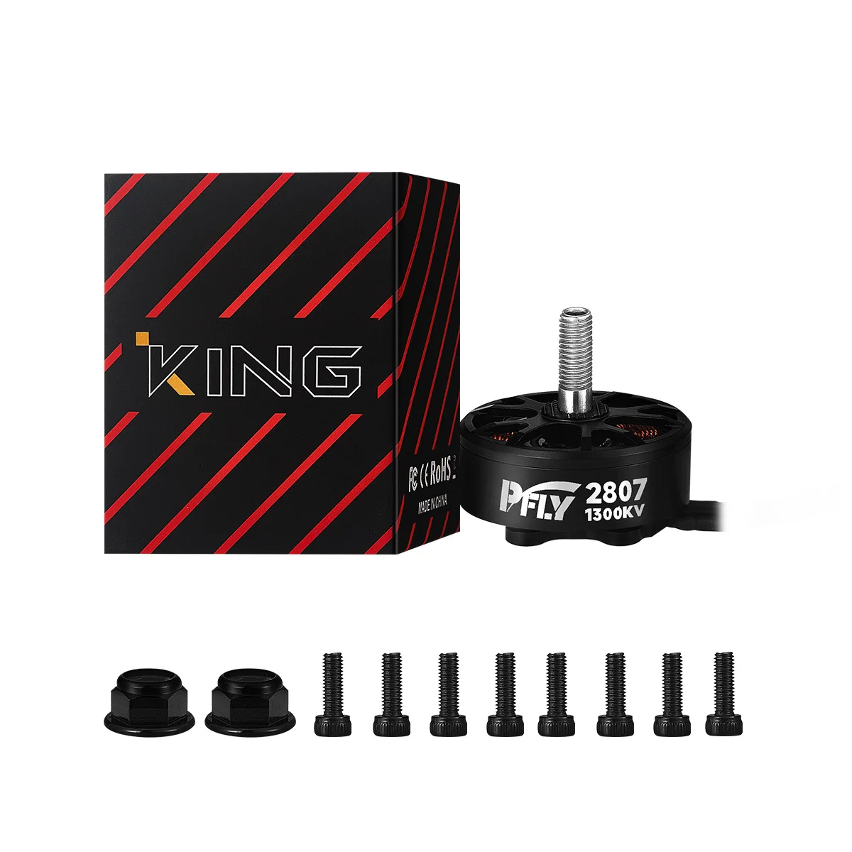 

PFLY drone 2807 motor 1300/1500/1700kv model aircraft crossing machine brushless motor motor