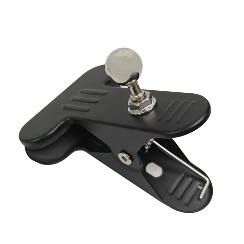 Heavy Duty Metal Phone Mount Support With Tool Less Quick Installation Multiple Adjustable Clamp For Office Desk F19C