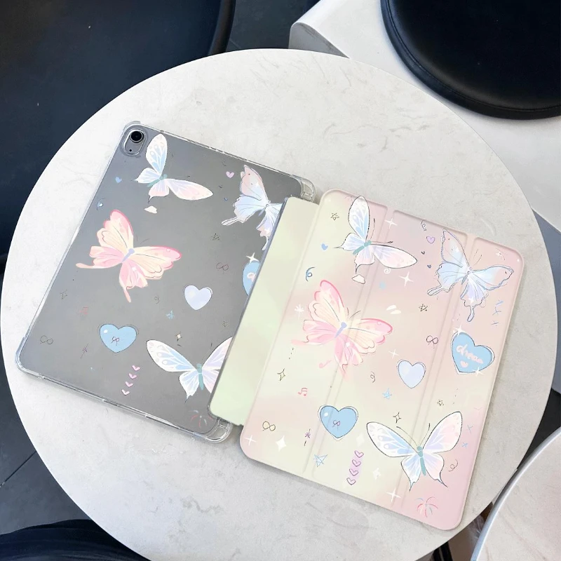 

Защитный чехол для планшета Ipad для iPad Air 5 Air 4 10,9, чехол для iPad 10-го поколения 9,7, 5-го 6-го поколения Pro 11 2020, красочная бабочка