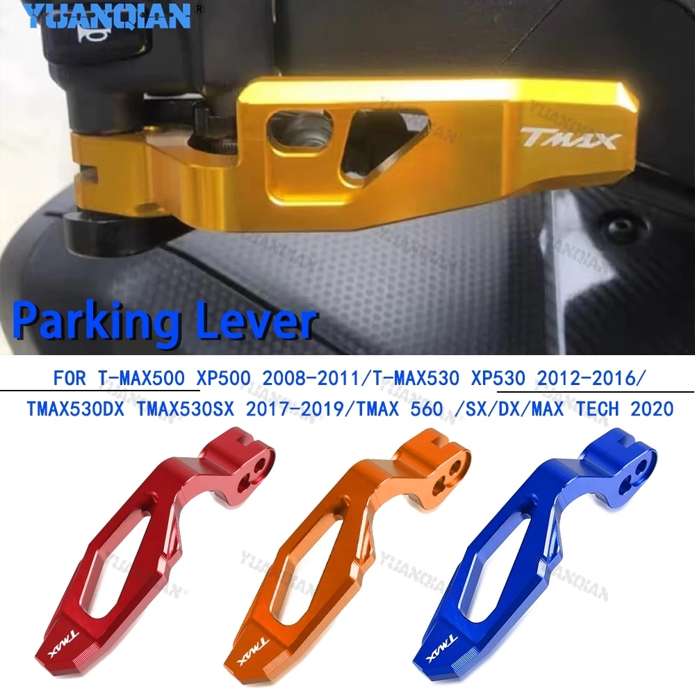 2024 motocicleta para yamaha T-MAX 500 2008-2011 T-MAX 530 2015-2019 cnc alavanca do freio de mão de estacionamento tmax tech max tmax 560 2019-2021
