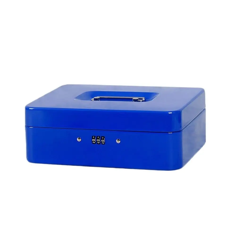 

Малый/большой сейф-копилка с кодовым замком, металлический ящик для хранения денег с крышкой-лотком, ключевым замком/паролем