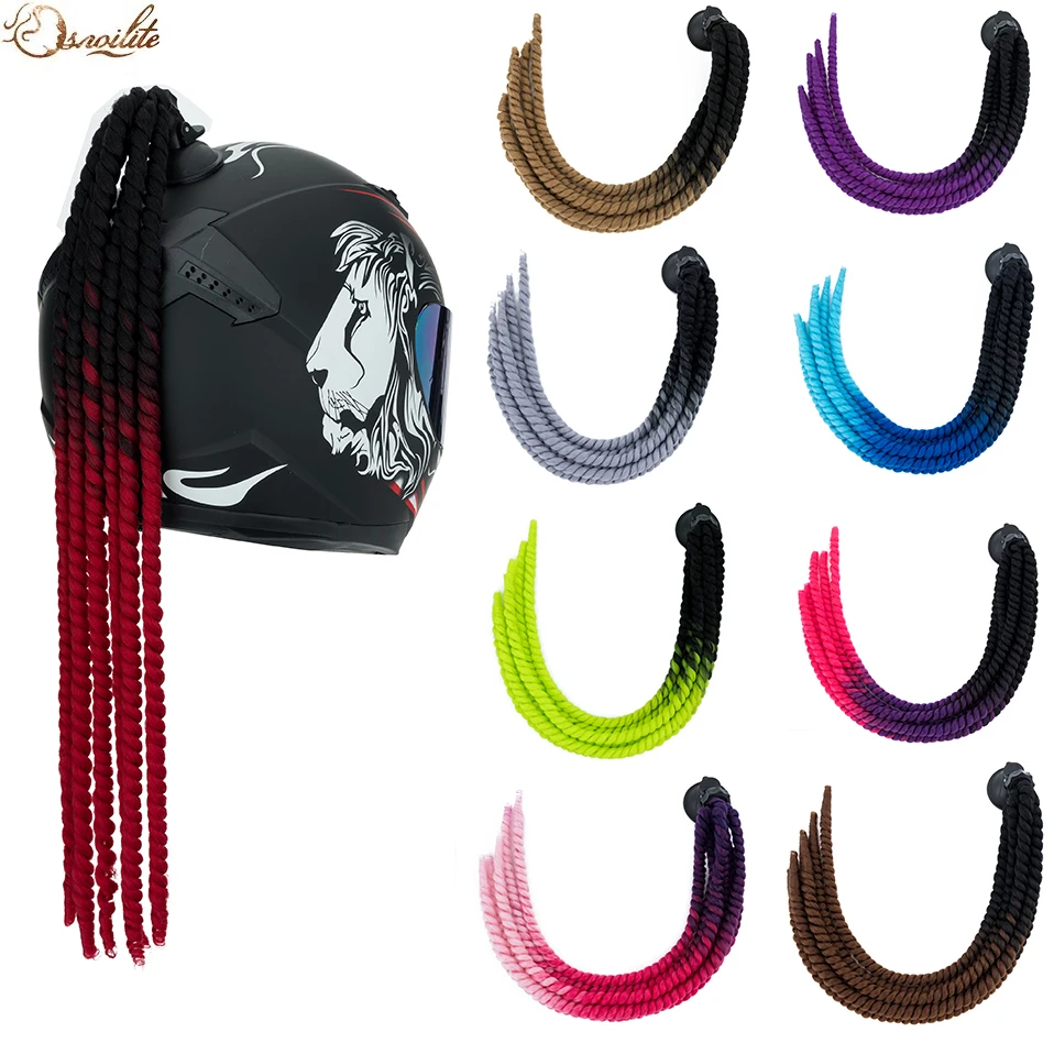 Extension capillaire synthétique 24 pouces-S-noilite, tresse queue de cheval pour casque, accessoires pour femmes