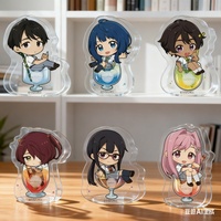 6CM Q-version Makeine: Too Many Losing Heroines! Anime Acrylic Stand Model figure Stand Plate Cosplay Accessories Gifts Firend
